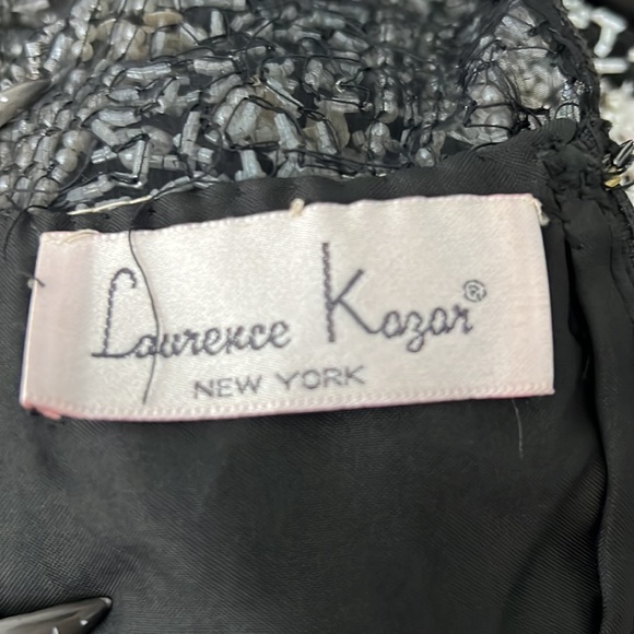 Laurence Kazar beaded cocktail dress - Picture 6 of 6